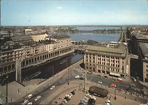 Hamburg drei Alsterbecken Kat. Hamburg