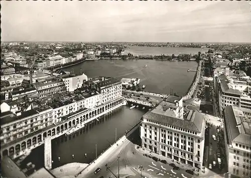 Hamburg drei Alsterbecken Kat. Hamburg