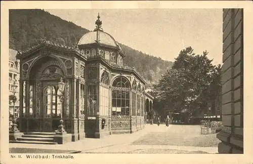 Wildbad Schwarzwald Trinkhalle Kat. Bad Wildbad