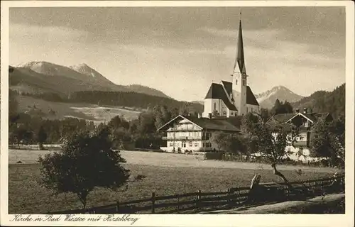 Bad Wiessee Kirche Kat. Bad Wiessee