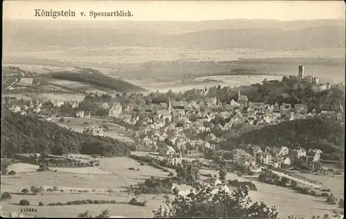 Koenigstein Taunus Spessartblick Kat. Koenigstein im Taunus