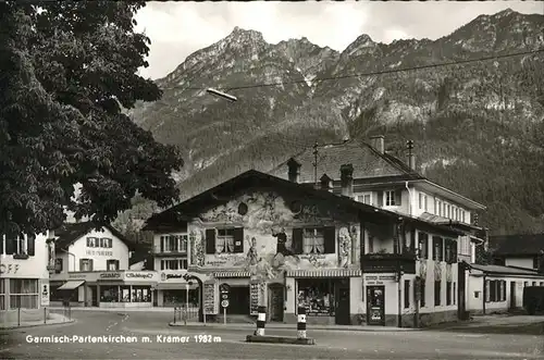 Garmisch-Partenkirchen Kraemer Kat. Garmisch-Partenkirchen