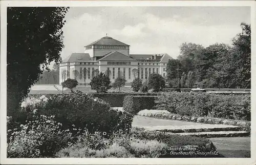 Saarbruecken Gautheater Saarpfalz Kat. Saarbruecken