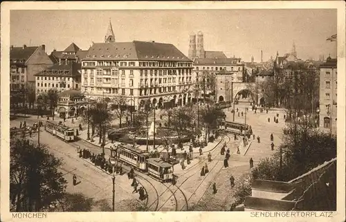 Muenchen Sendlingertorplatz Kat. Muenchen