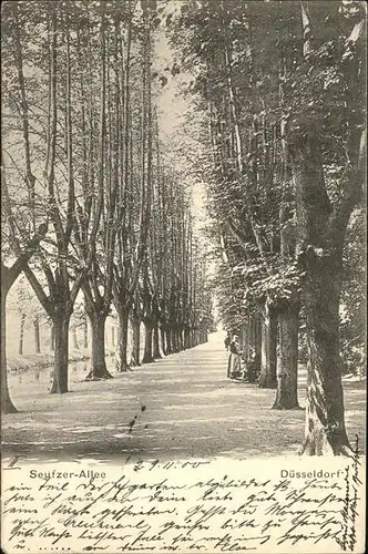 Duesseldorf Seufzer Allee Kat. Duesseldorf