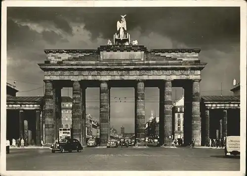 Berlin Brandenburger Tor Kat. Berlin