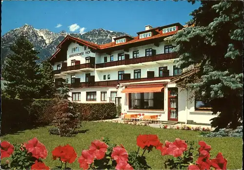 Garmisch-Partenkirchen Hotel Garmischer Hof Kat. Garmisch-Partenkirchen