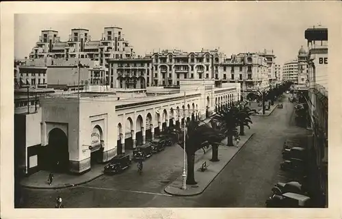 wz02060 Casablanca Marche Central
Boulevard de la Gare Kategorie. Casablanca Alte Ansichtskarten