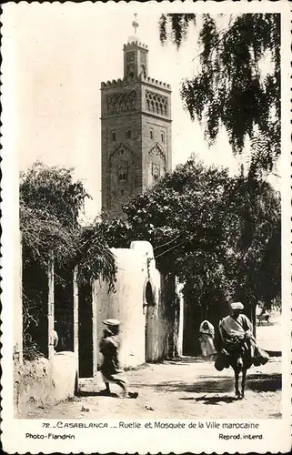 wz02062 Casablanca Ruelle et Mosquee
Ville maroccaine Kategorie. Casablanca Alte Ansichtskarten