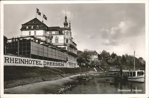 Bad Godesberg Rheinhotel Dreesen Kat. Bonn