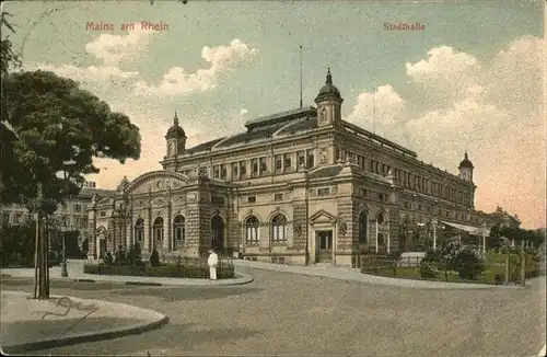 Mainz Rhein Stadthalle / Mainz Rhein /Mainz Stadtkreis