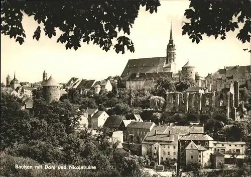 Bautzen Dom Nicolairuine Kat. Bautzen