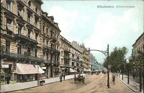 Wiesbaden Wilhelmstrasse Kat. Wiesbaden
