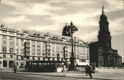 Dresden Altmarkt Ostseite Kat. Dresden