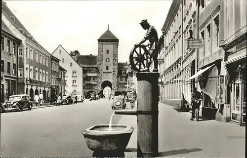 Villingen-Schwenningen Rietstrasse Radmacherbrunnrn / Villingen-Schwenningen /Schwarzwald-Baar-Kreis LKR