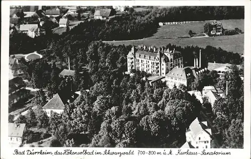 Bad Duerrheim Kurhaus Sanatorium Kat. Bad Duerrheim