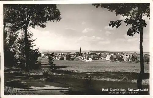 Bad Duerrheim Gesamtansicht Kat. Bad Duerrheim