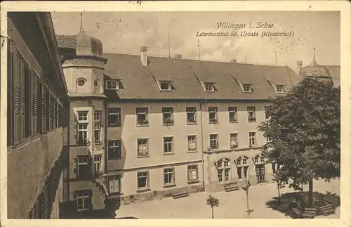 Villingen-Schwenningen Lehrinstitut St. Ursula / Villingen-Schwenningen /Schwarzwald-Baar-Kreis LKR