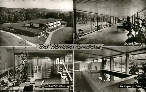 Bad Duerrheim Wandelhalle Bewegungsbad Kurmittelhaus Kat. Bad Duerrheim