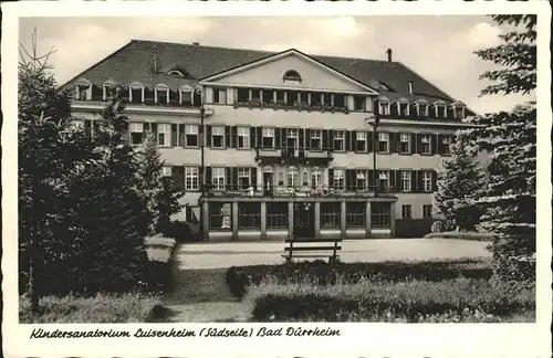 Bad Duerrheim Kinder Sanatorium Luisenheim Kat. Bad Duerrheim