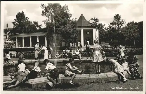 Bad Duerrheim Kurpark Brunnen Kat. Bad Duerrheim