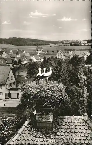 Bad Duerrheim Storch Nest Kat. Bad Duerrheim