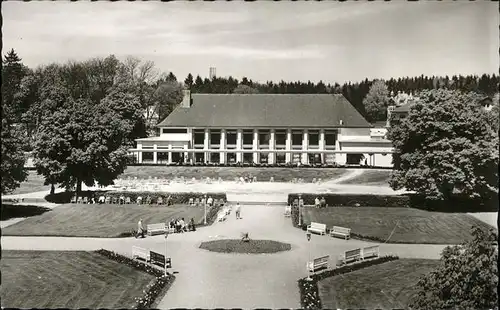 Bad Duerrheim Kurgarten Kurhaus  Kat. Bad Duerrheim