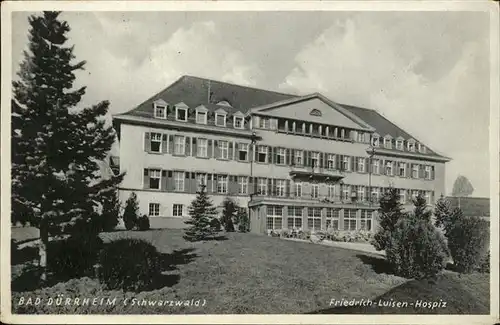 Bad Duerrheim Friedrich Luisen Hospiz Kat. Bad Duerrheim