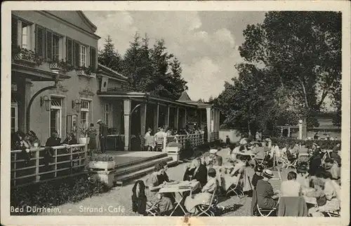 Bad Duerrheim Strand Cafe Kat. Bad Duerrheim