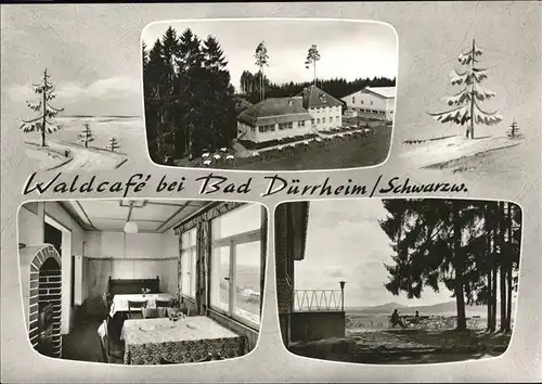 Bad Duerrheim Waldcafe Kat. Bad Duerrheim