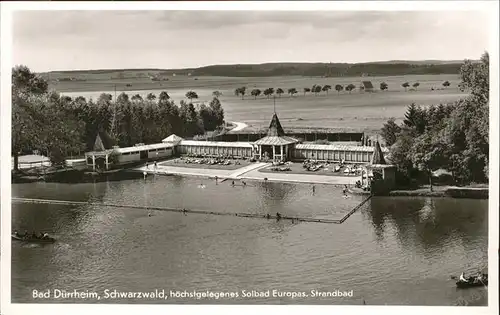 Bad Duerrheim Strandbad Kat. Bad Duerrheim