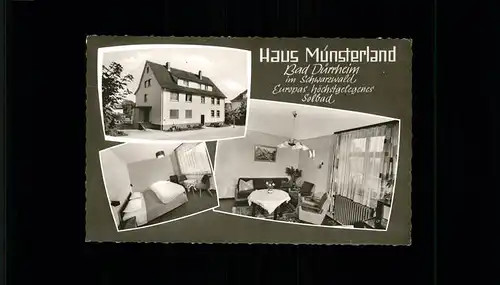 Bad Duerrheim Haus Muensterland Kat. Bad Duerrheim
