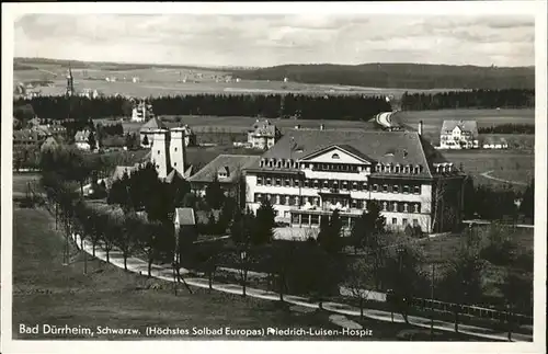 Bad Duerrheim Friedrich Luisen Hospiz Kat. Bad Duerrheim