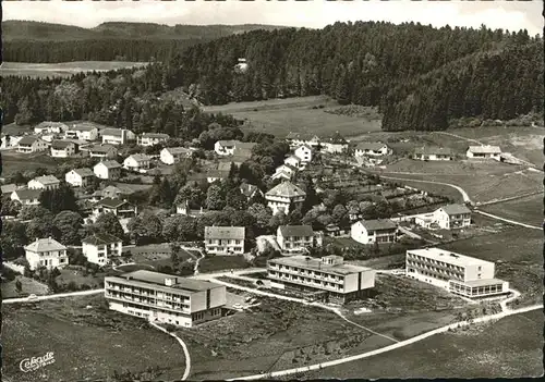 Bad Duerrheim Haus Sickmueller Fliegeraufnahme  Kat. Bad Duerrheim