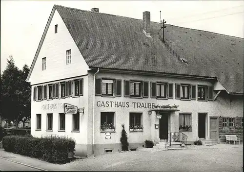 Bad Duerrheim Gasthof Traube Kat. Bad Duerrheim