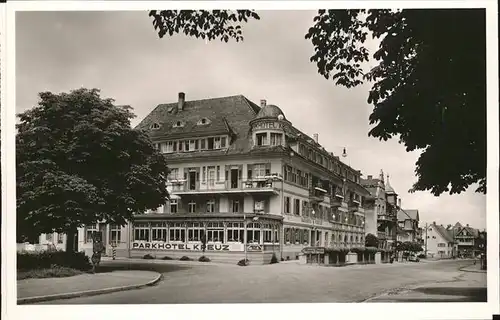 Bad Duerrheim Friedrichstrasse Park Hotel Kreuz Kat. Bad Duerrheim