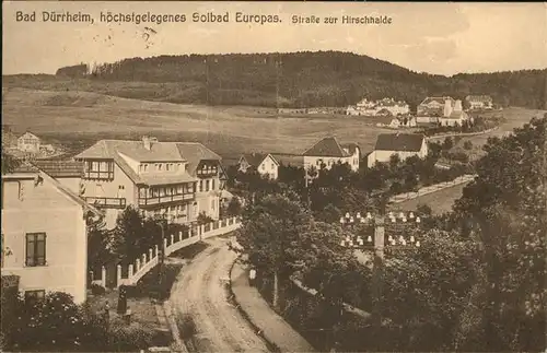 Bad Duerrheim Strasse zur Hirschhalde Kat. Bad Duerrheim