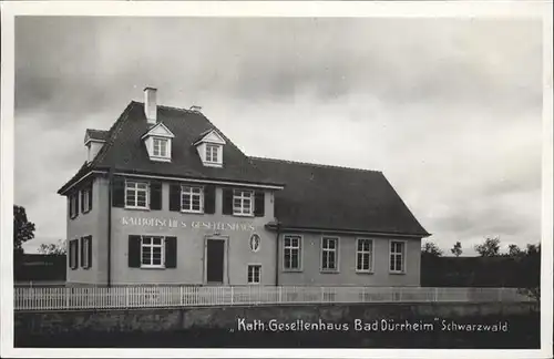 Bad Duerrheim Katholisches Gesellenhaus Kat. Bad Duerrheim