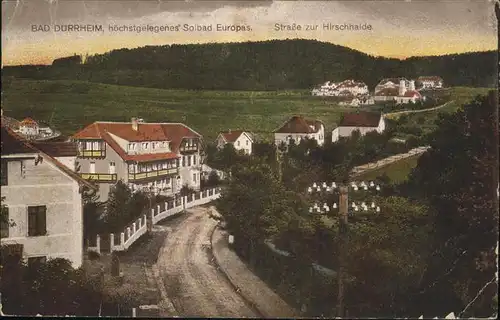 Bad Duerrheim Strasse zur Hirschhalde Kat. Bad Duerrheim