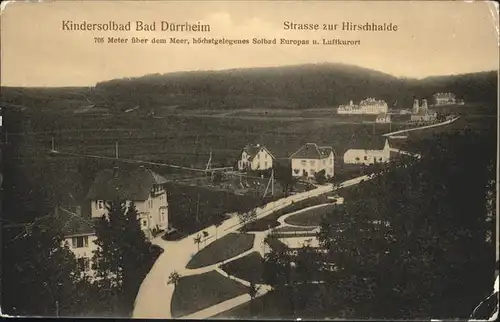 Bad Duerrheim Strasse zur Hirschhalde Kat. Bad Duerrheim