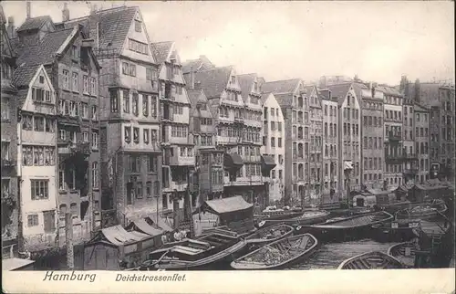 Hamburg Deichstrassenflet Kat. Hamburg