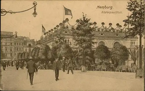 Hamburg Alsterpavillon Kat. Hamburg