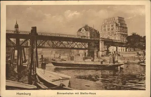 Hamburg Binnenhafen Stella-Haus Kat. Hamburg