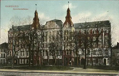 Hamburg Gewerkschaftshaus Kat. Hamburg