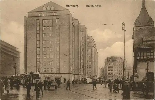 Hamburg Ballin-Haus Kat. Hamburg