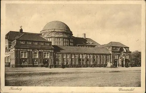 Hamburg Universitaet Kat. Hamburg