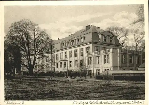 Hamburg Staatsinstitut fuer angewandte Botanik Kat. Hamburg
