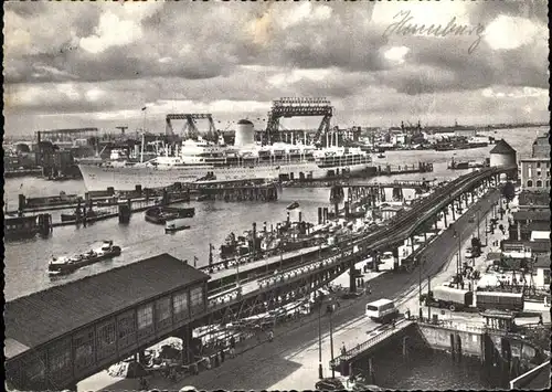 Hamburg Versetzen ueberseebruecke Kat. Hamburg