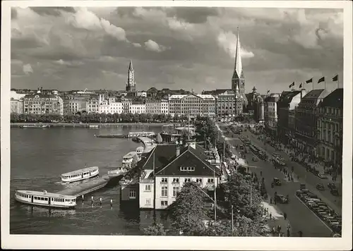 Hamburg Jungfernstieg Kat. Hamburg