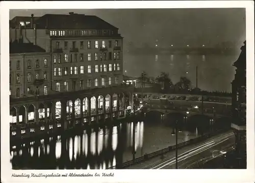 Hamburg Neidlingerhaus Alsterarkaden Kat. Hamburg